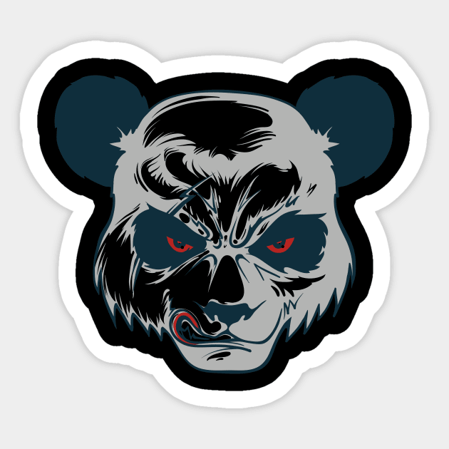 Panda monster Sticker by Dmitriy